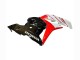 Lojas Carenagem Moto Honda CBR600RR 2009-2012 - Branco Vermelho Preto Brilhante