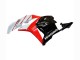 Lojas Carenagem Moto Honda CBR600RR 2009-2012 - Branco Vermelho Preto Brilhante