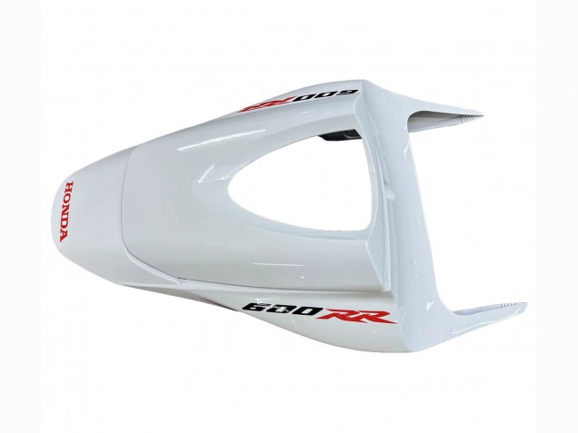 Lojas Carenagem Moto Honda CBR600RR 2009-2012 - Branco Vermelho Preto Brilhante