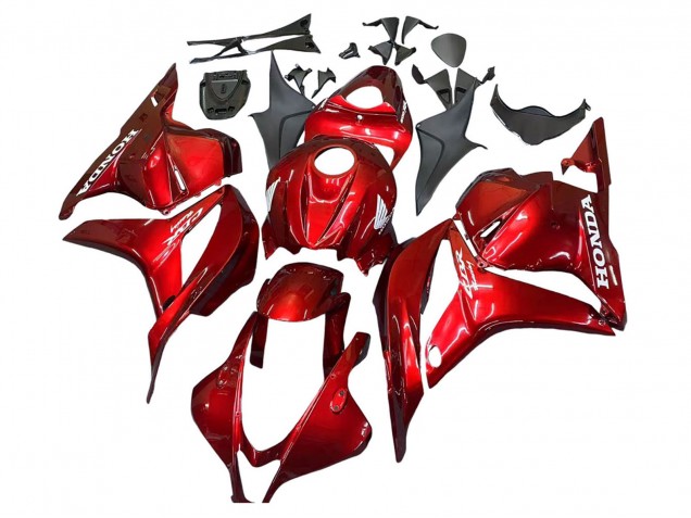 Lojas Carenagens Moto Honda CBR600RR 2009-2012 - Vermelho Corrida