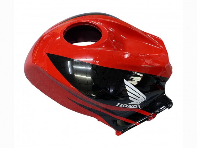 Lojas Carenagens Moto Honda CBR600RR 2009-2012 - Vermelho Preto Brilhante Preto Fosco Listra
