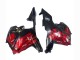 Lojas Carenagens Moto Honda CBR600RR 2009-2012 - Vermelho Preto Brilhante