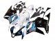 Lojas Kit Carenagens Moto Honda CBR600RR 2009-2012 - Branco Azul Preto Brilhante
