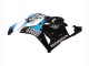 Lojas Kit Carenagens Moto Honda CBR600RR 2009-2012 - Branco Azul Preto Brilhante