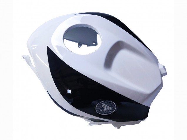 Lojas Carenagens Moto Honda CBR600RR 2013-2023 - Branco Preto Brilhante Repsol