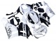 Lojas Carenagens Moto Honda CBR600RR 2013-2023 - Branco Preto Brilhante Repsol