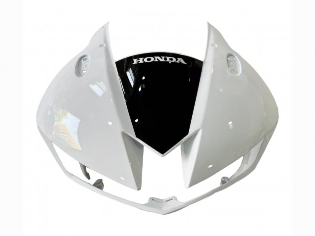 Lojas Kits Carenagem Moto Honda CBR600RR 2013-2023 - Branco Preto Brilhante
