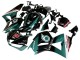 Lojas Carenagem Moto Honda CBR600RR 2013-2023 - Azul Petróleo Preto Brilhante Petronas 20