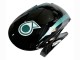 Lojas Carenagem Moto Honda CBR600RR 2013-2023 - Azul Petróleo Preto Brilhante Petronas 20