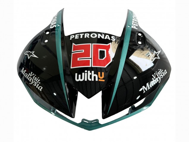 Lojas Carenagem Moto Honda CBR600RR 2013-2023 - Azul Petróleo Preto Brilhante Petronas 20