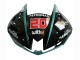 Lojas Carenagem Moto Honda CBR600RR 2013-2023 - Azul Petróleo Preto Brilhante Petronas 20