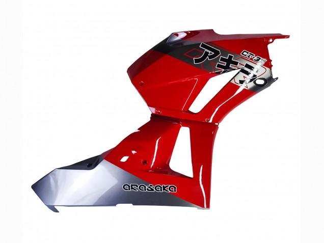 Lojas Carenagens Moto Honda CBR600RR 2013-2023 - Prata Vermelho