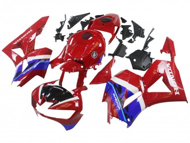 Lojas Carenagens Moto Honda CBR600RR 2013-2023 - Vermelho Azul