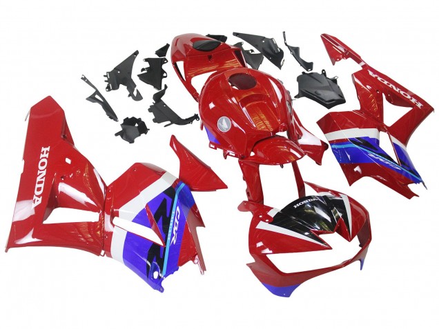 Lojas Carenagens Moto Honda CBR600RR 2013-2023 - Vermelho Azul