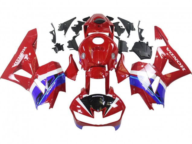 Lojas Carenagens Moto Honda CBR600RR 2013-2023 - Vermelho Azul
