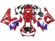 Lojas Carenagens Moto Honda CBR600RR 2013-2023 - Vermelho Azul