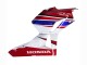 Lojas Carenagem Moto Honda CBR600RR 2013-2023 - Branco Vermelho Azul