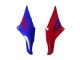 Lojas Carenagem Moto Honda CBR600RR 2013-2023 - Branco Vermelho Azul