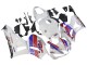 Lojas Carenagem Moto Honda CBR600RR 2013-2023 - Branco Vermelho Azul HRC