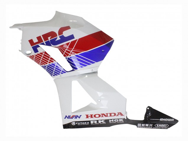 Lojas Carenagem Moto Honda CBR600RR 2013-2023 - Branco Vermelho Azul HRC