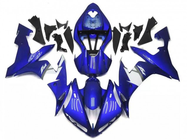Lojas Carenagens Moto Yamaha YZF R1 2009-2011 - Azul Branco