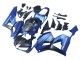 Lojas Carenagens Moto Honda CBR600RR 2013-2023 - Azul Preto Fosco Corrida