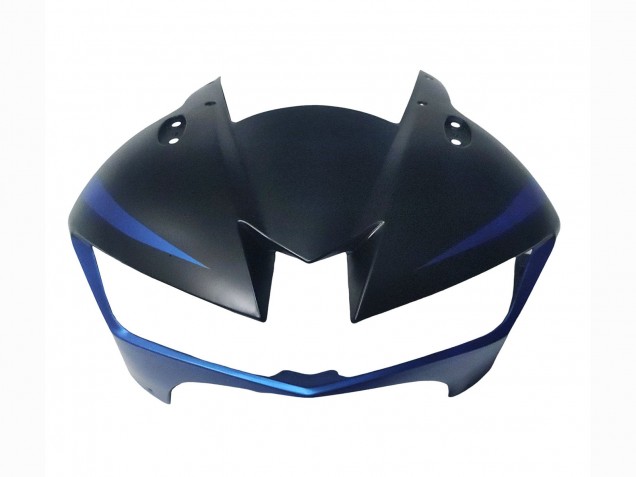 Lojas Carenagens Moto Honda CBR600RR 2013-2023 - Azul Preto Fosco Corrida