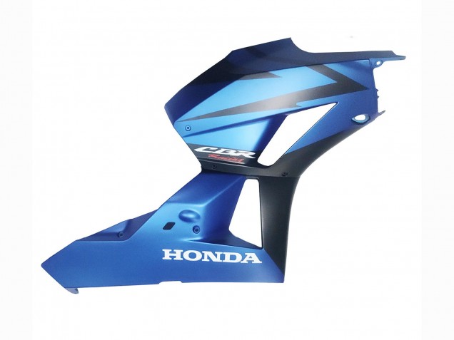 Lojas Carenagens Moto Honda CBR600RR 2013-2023 - Azul Preto Fosco Corrida