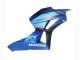 Lojas Carenagens Moto Honda CBR600RR 2013-2023 - Azul Preto Fosco Corrida