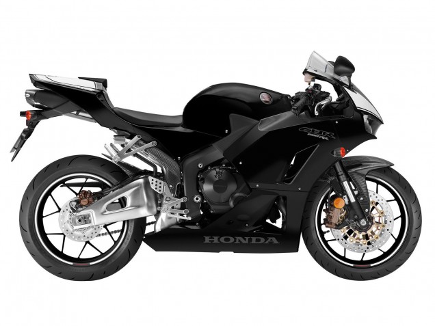 Lojas Carenagem Moto Honda CBR600RR 2013-2023 - Preto Brilhante