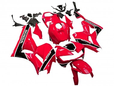 Lojas Carenagens Moto Honda CBR600RR 2013-2023 - Vermelho Branco Preto