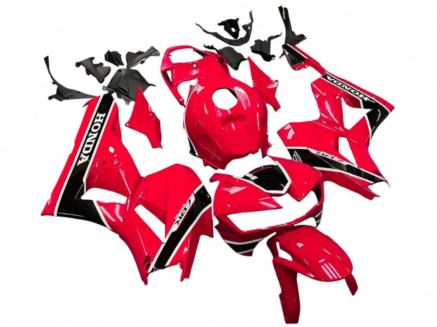 Lojas Carenagens Moto Honda CBR600RR 2013-2023 - Vermelho Branco Preto