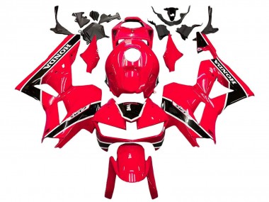 Lojas Carenagens Moto Honda CBR600RR 2013-2023 - Vermelho Branco Preto