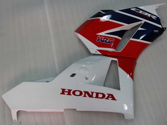 Lojas Carenagens Moto Honda CBR600RR 2013-2023 - Branco Vermelho Azul Escuro HRC