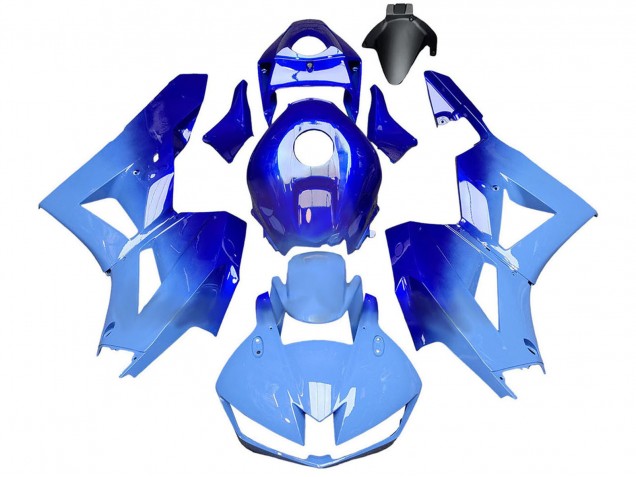 Lojas Carenagens Moto Honda CBR600RR 2013-2023 - Azul Azul Claro