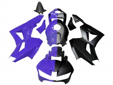 Lojas Carenagens Moto Honda CBR600RR 2013-2023 - Roxo Preto Fosco Divisão