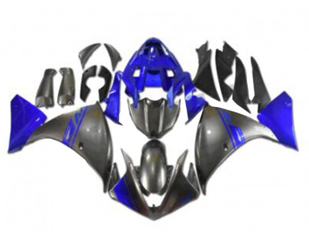 Lojas Carenagens Moto Yamaha YZF R1 2009-2011 - Azul Cinzento