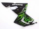 Lojas Carenagens Moto Kawasaki ZX10R 2004-2005 - Preto Verde Chama Ninja