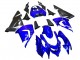 Lojas Carenagens Moto Kawasaki ZX10R 2004-2005 - Azul Preto Ninja
