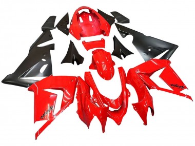 Lojas Carenagens Moto Kawasaki ZX10R 2004-2005 - Vermelho Preto Ninja