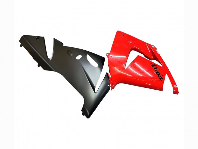 Lojas Carenagens Moto Kawasaki ZX10R 2004-2005 - Vermelho Preto Ninja