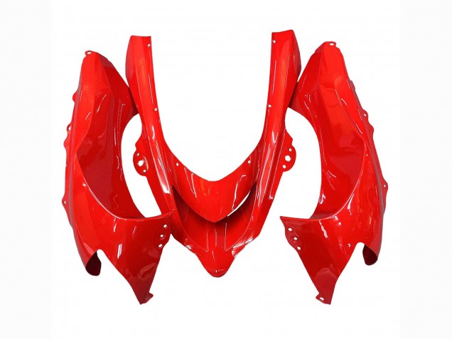 Lojas Carenagens Moto Kawasaki ZX10R 2004-2005 - Vermelho Preto Ninja