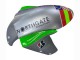 Lojas Carenagens Moto Kawasaki ZX10R 2004-2005 - Verde Prata Preto 69