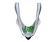 Lojas Carenagens Moto Kawasaki ZX10R 2004-2005 - Verde Prata Preto 69