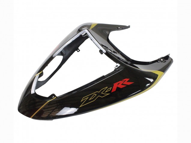 Lojas Carenagens Moto Kawasaki ZX10R 2006-2007 - Preto Vermelho Ouro BACARDI