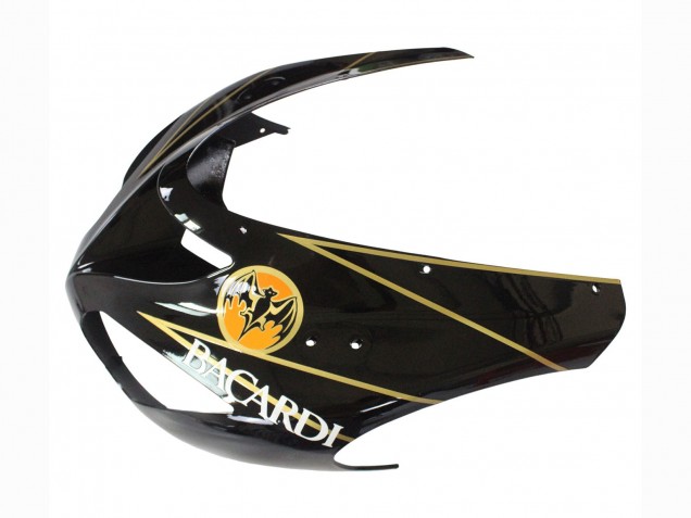 Lojas Carenagens Moto Kawasaki ZX10R 2006-2007 - Preto Vermelho Ouro BACARDI