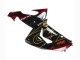 Lojas Carenagens Moto Kawasaki ZX10R 2006-2007 - Preto Vermelho Ouro BACARDI