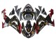Lojas Carenagens Moto Kawasaki ZX10R 2006-2007 - Preto Vermelho Ouro BACARDI