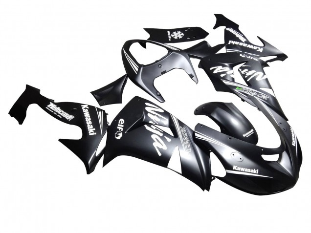 Lojas Carenagem Moto Kawasaki ZX10R 2006-2007 - Preto Fosco