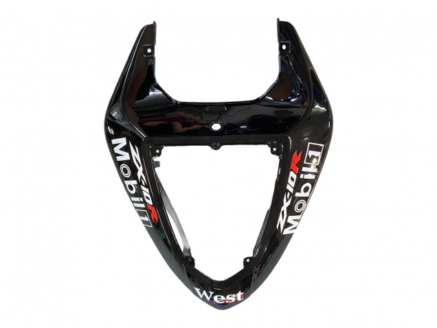 Lojas Carenagens Moto Kawasaki ZX10R 2006-2007 - Preto Brilhante Branco West